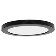 ACCESS LIGHTING ModPLUS, 3CCT LED Flush Mount, Black Finish, Acrylic Lens Acrylic 20830LEDDCS-BL/ACR